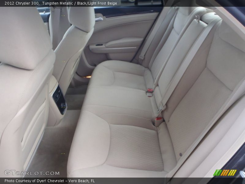Tungsten Metallic / Black/Light Frost Beige 2012 Chrysler 300