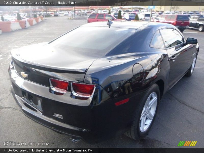Black / Black 2012 Chevrolet Camaro LT Coupe