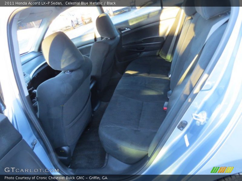 Celestial Blue Metallic / Black 2011 Honda Accord LX-P Sedan