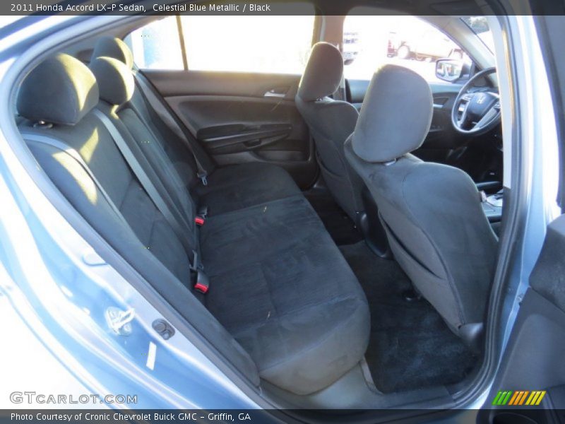Celestial Blue Metallic / Black 2011 Honda Accord LX-P Sedan