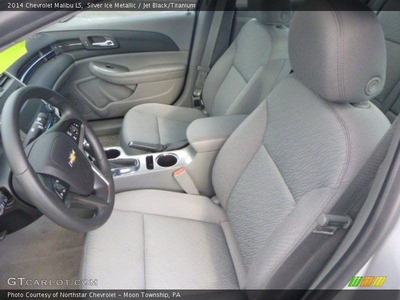 Silver Ice Metallic / Jet Black/Titanium 2014 Chevrolet Malibu LS