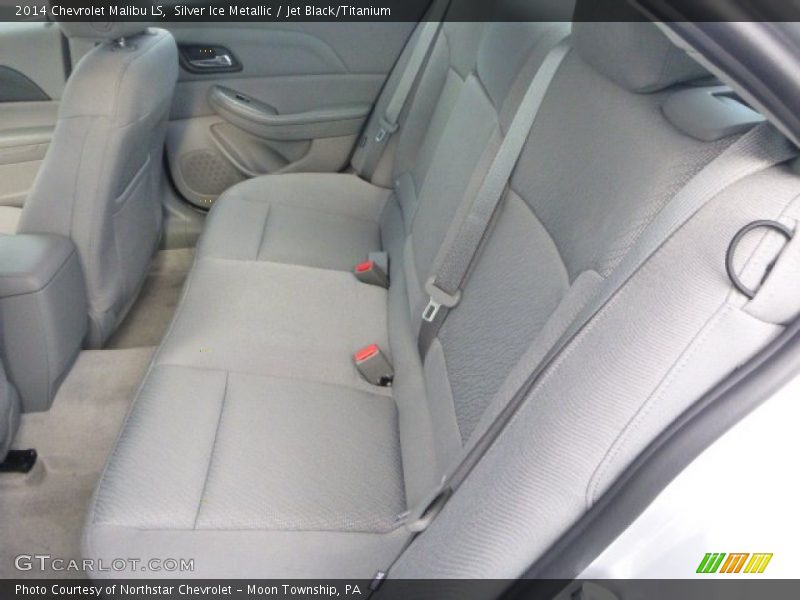 Silver Ice Metallic / Jet Black/Titanium 2014 Chevrolet Malibu LS