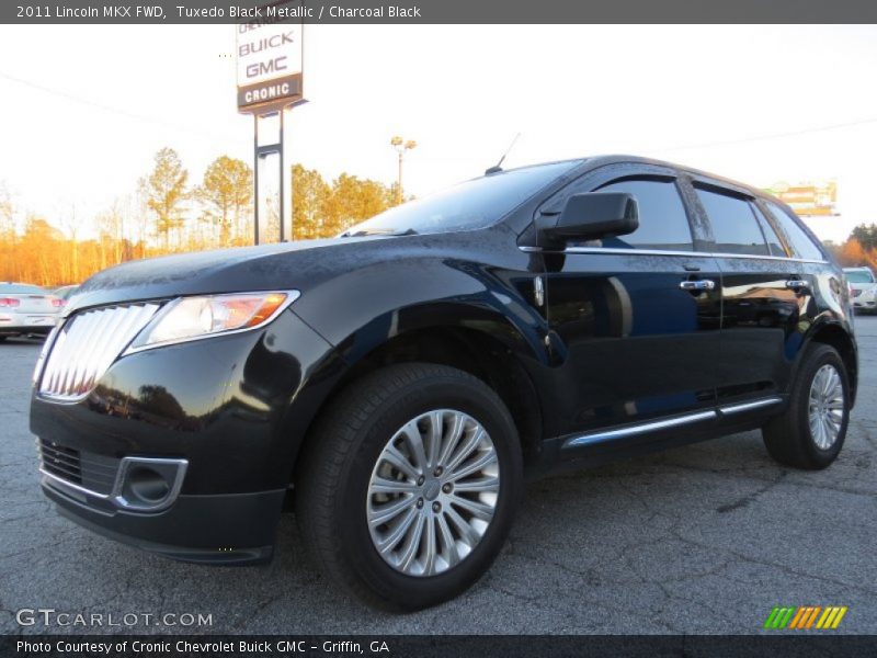 Tuxedo Black Metallic / Charcoal Black 2011 Lincoln MKX FWD