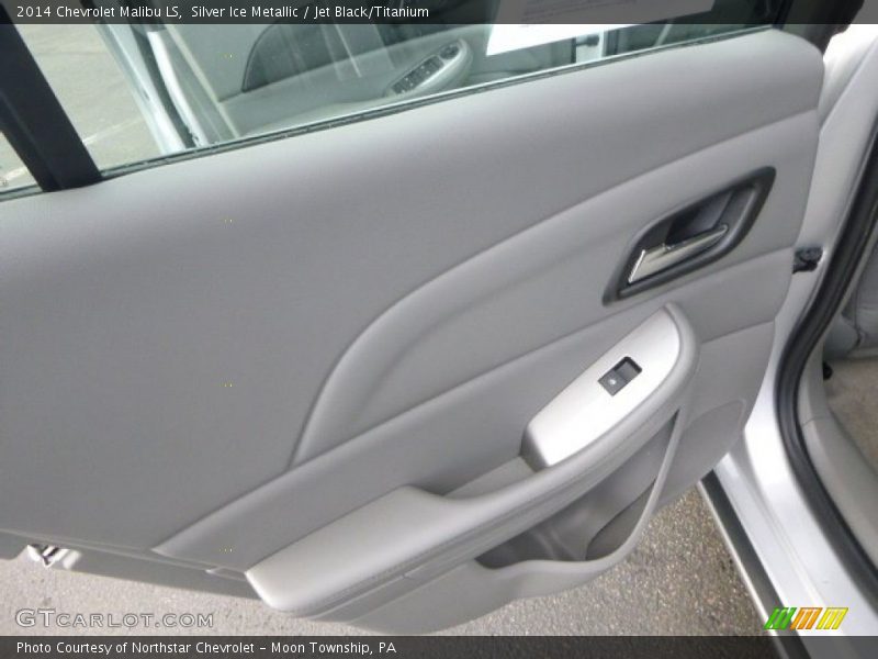 Silver Ice Metallic / Jet Black/Titanium 2014 Chevrolet Malibu LS