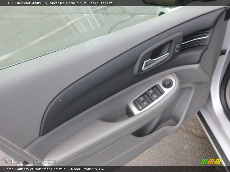 Silver Ice Metallic / Jet Black/Titanium 2014 Chevrolet Malibu LS
