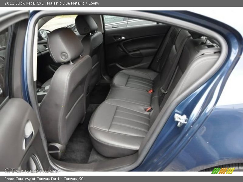 Majestic Blue Metallic / Ebony 2011 Buick Regal CXL