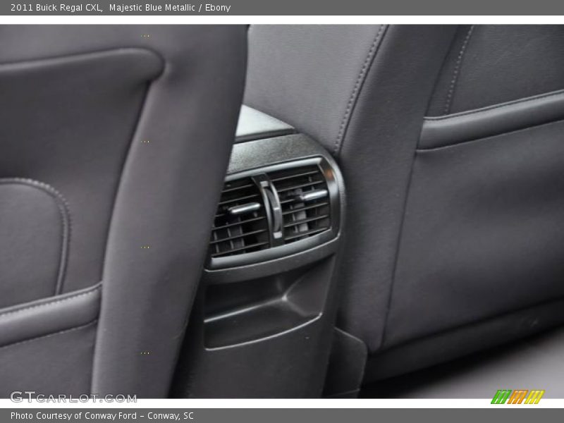 Majestic Blue Metallic / Ebony 2011 Buick Regal CXL