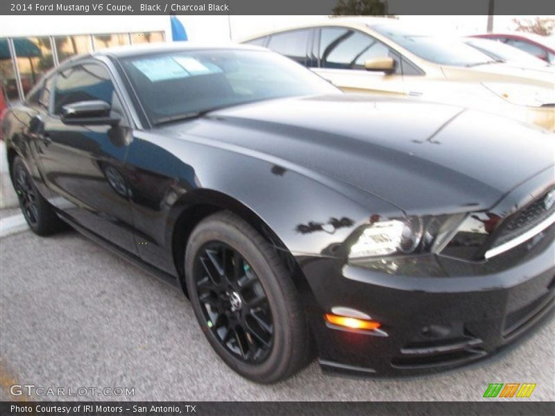 Black / Charcoal Black 2014 Ford Mustang V6 Coupe