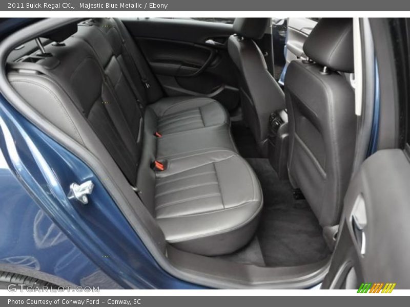 Majestic Blue Metallic / Ebony 2011 Buick Regal CXL