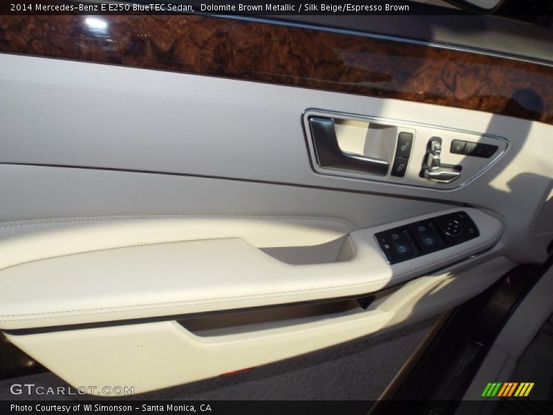 Dolomite Brown Metallic / Silk Beige/Espresso Brown 2014 Mercedes-Benz E E250 BlueTEC Sedan