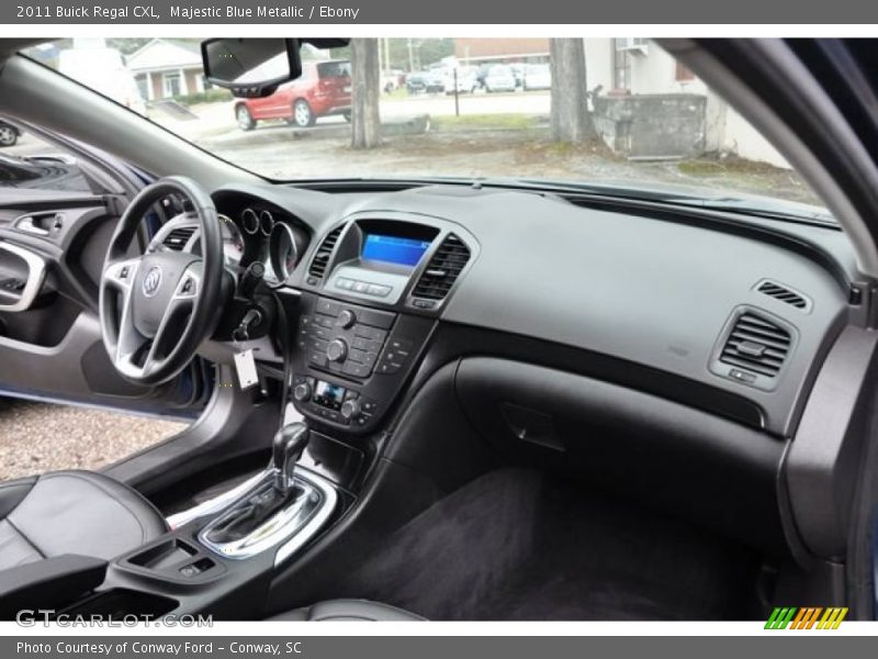 Majestic Blue Metallic / Ebony 2011 Buick Regal CXL