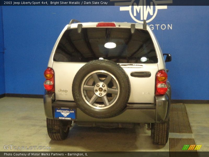 Bright Silver Metallic / Dark Slate Gray 2003 Jeep Liberty Sport 4x4