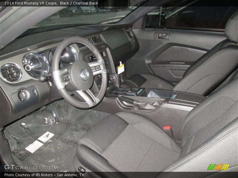 Black / Charcoal Black 2014 Ford Mustang V6 Coupe
