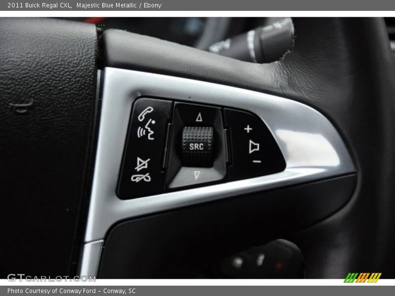 Majestic Blue Metallic / Ebony 2011 Buick Regal CXL