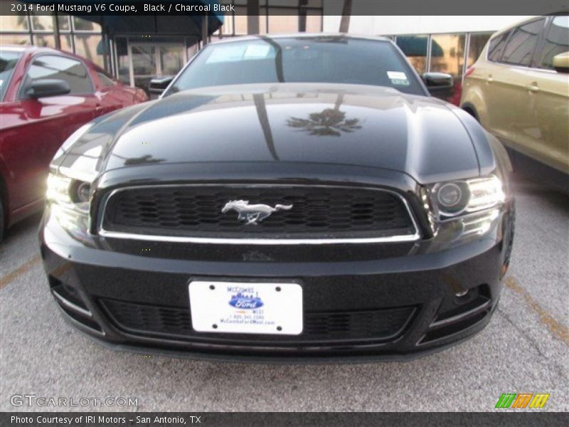 Black / Charcoal Black 2014 Ford Mustang V6 Coupe