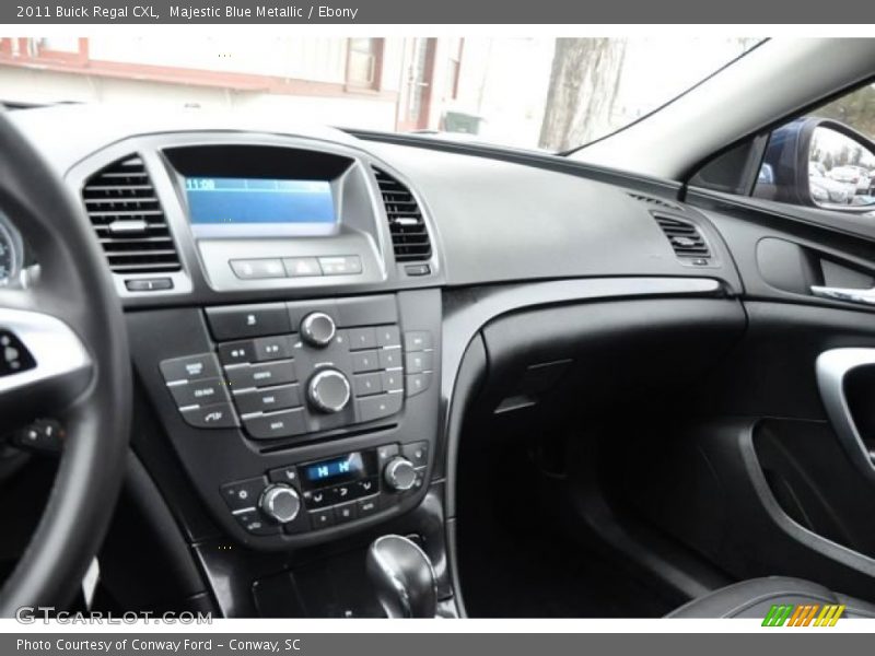 Majestic Blue Metallic / Ebony 2011 Buick Regal CXL