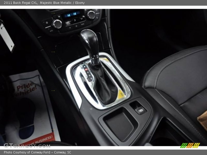 Majestic Blue Metallic / Ebony 2011 Buick Regal CXL