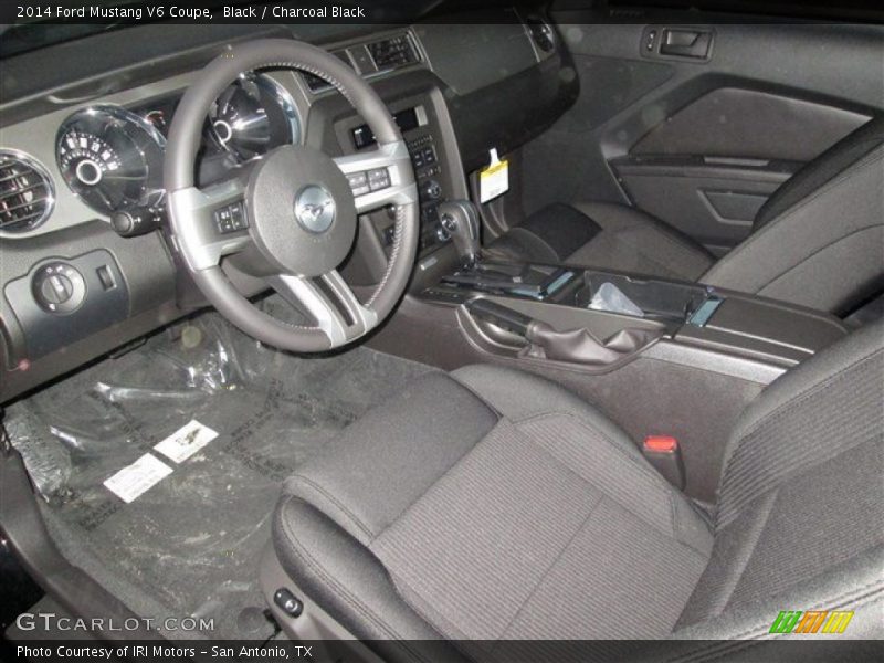 Black / Charcoal Black 2014 Ford Mustang V6 Coupe