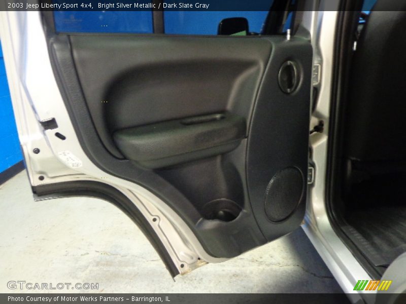 Bright Silver Metallic / Dark Slate Gray 2003 Jeep Liberty Sport 4x4