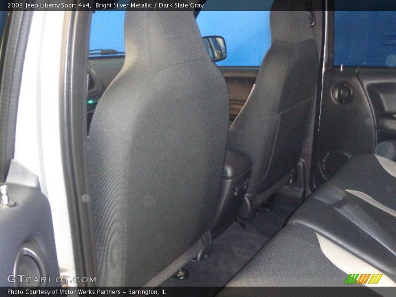 Bright Silver Metallic / Dark Slate Gray 2003 Jeep Liberty Sport 4x4