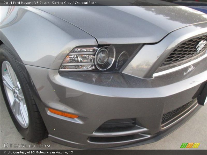Sterling Gray / Charcoal Black 2014 Ford Mustang V6 Coupe