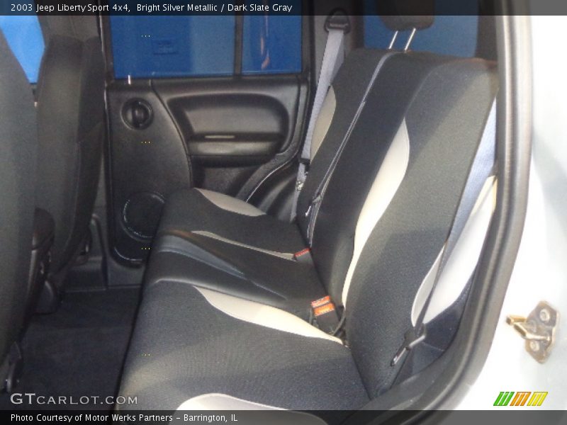 Bright Silver Metallic / Dark Slate Gray 2003 Jeep Liberty Sport 4x4