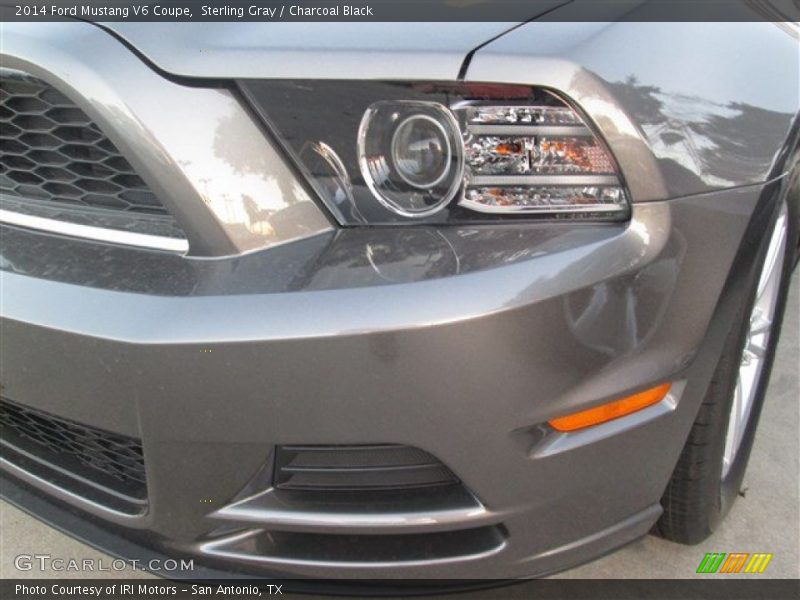 Sterling Gray / Charcoal Black 2014 Ford Mustang V6 Coupe