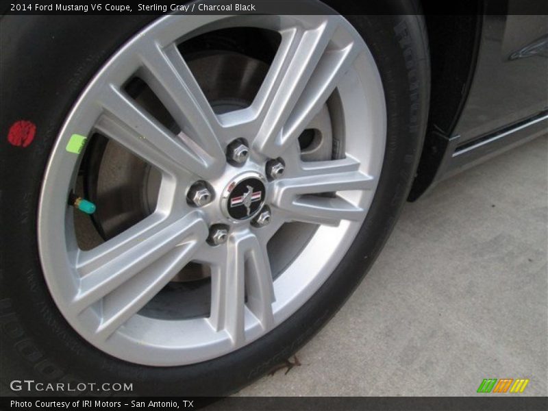 Sterling Gray / Charcoal Black 2014 Ford Mustang V6 Coupe
