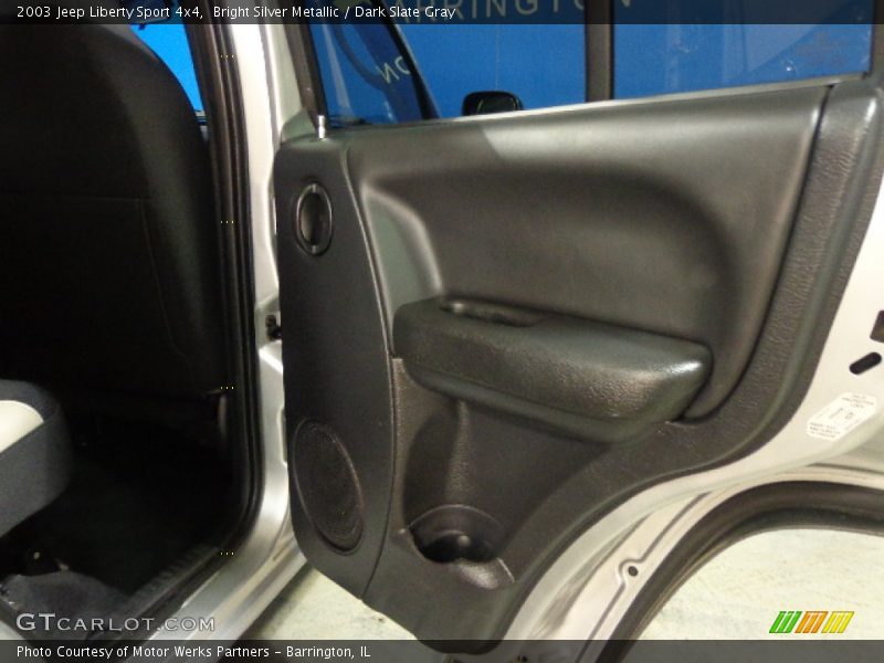 Bright Silver Metallic / Dark Slate Gray 2003 Jeep Liberty Sport 4x4