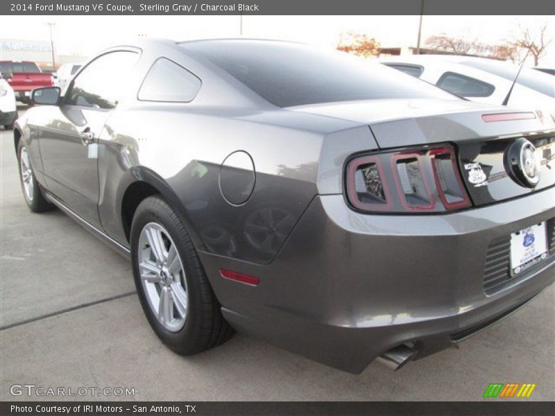 Sterling Gray / Charcoal Black 2014 Ford Mustang V6 Coupe