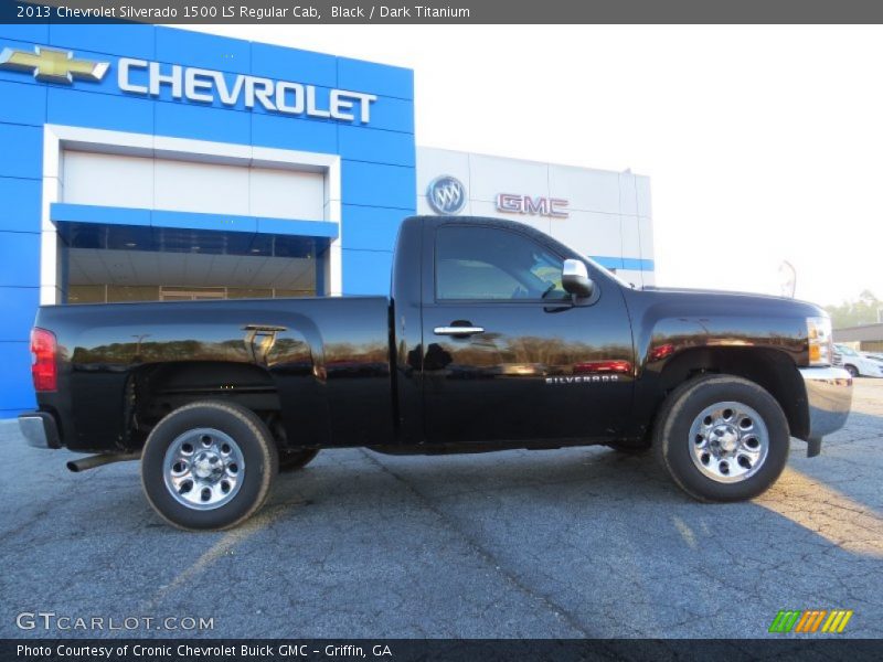 Black / Dark Titanium 2013 Chevrolet Silverado 1500 LS Regular Cab