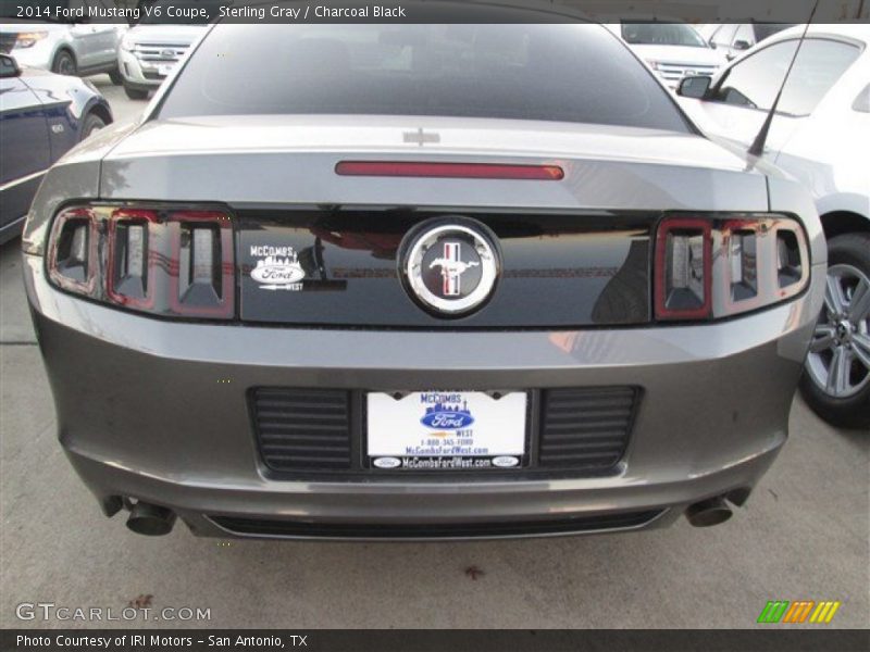 Sterling Gray / Charcoal Black 2014 Ford Mustang V6 Coupe