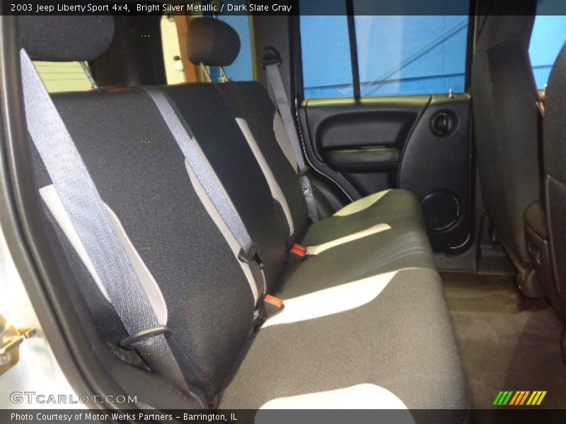 Bright Silver Metallic / Dark Slate Gray 2003 Jeep Liberty Sport 4x4