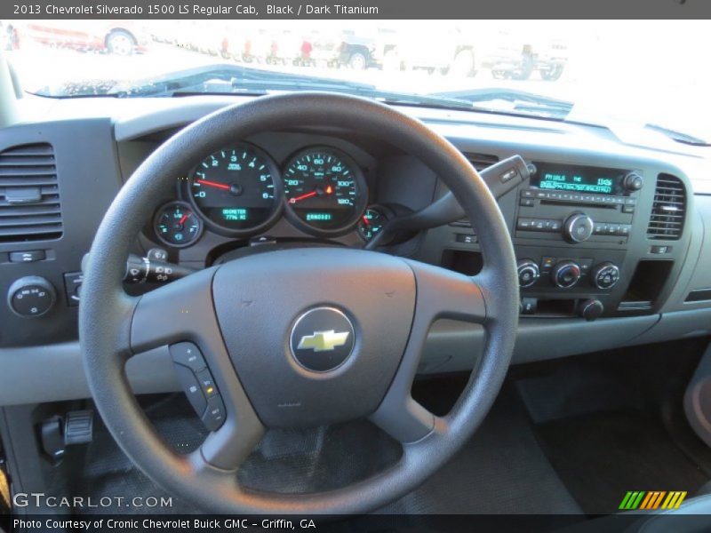 Black / Dark Titanium 2013 Chevrolet Silverado 1500 LS Regular Cab