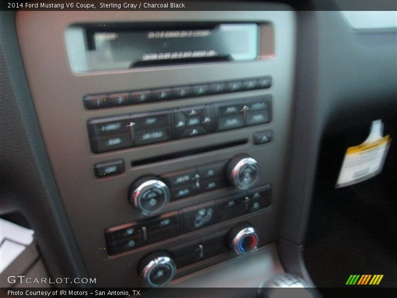 Sterling Gray / Charcoal Black 2014 Ford Mustang V6 Coupe