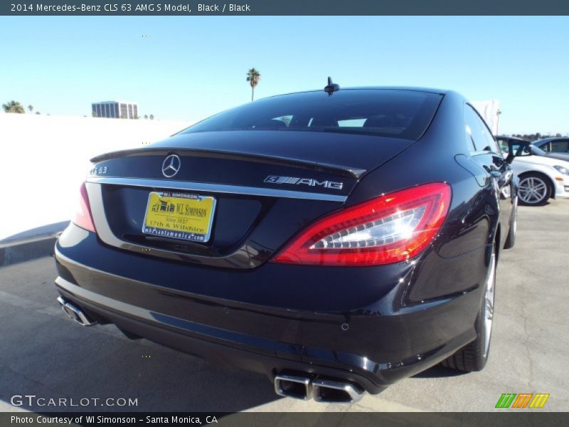 Black / Black 2014 Mercedes-Benz CLS 63 AMG S Model