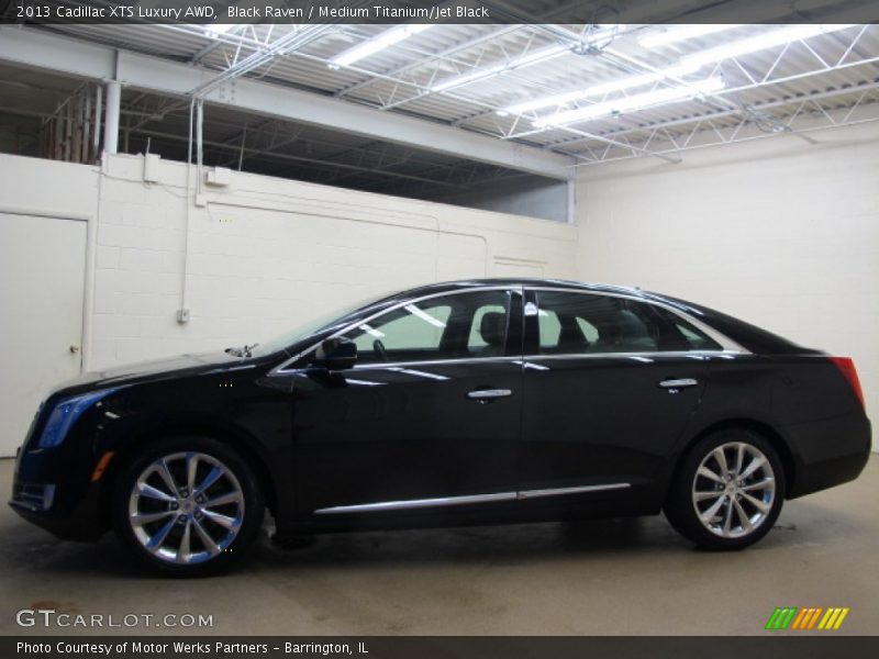 Black Raven / Medium Titanium/Jet Black 2013 Cadillac XTS Luxury AWD