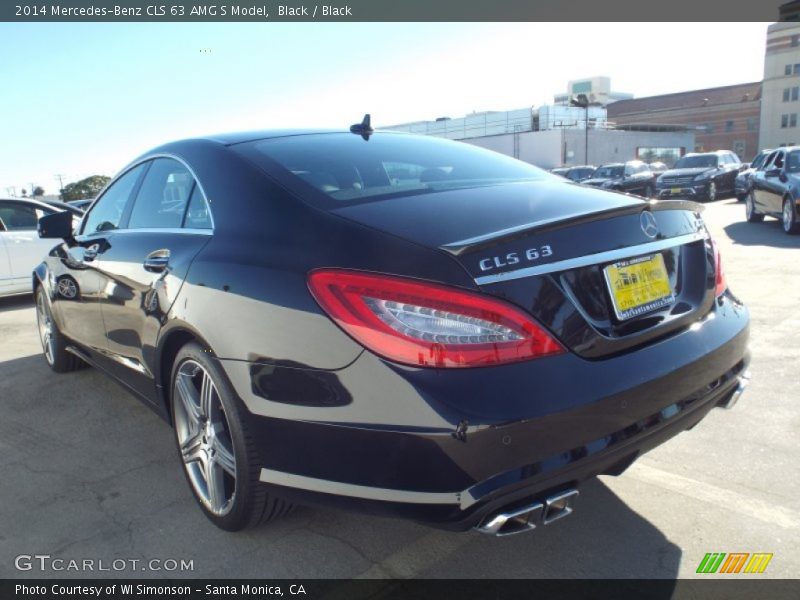 Black / Black 2014 Mercedes-Benz CLS 63 AMG S Model