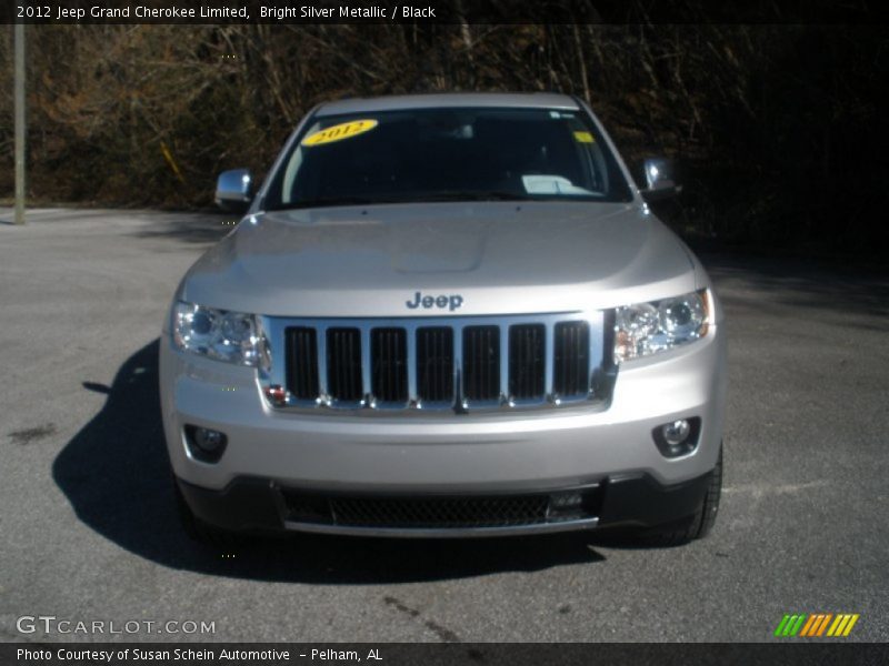 Bright Silver Metallic / Black 2012 Jeep Grand Cherokee Limited