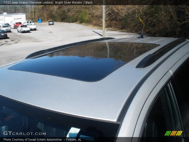 Bright Silver Metallic / Black 2012 Jeep Grand Cherokee Limited