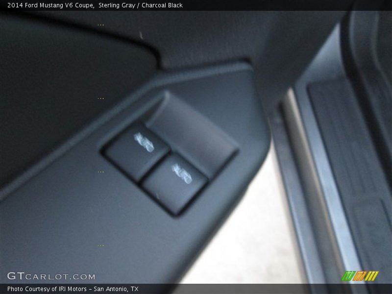 Sterling Gray / Charcoal Black 2014 Ford Mustang V6 Coupe