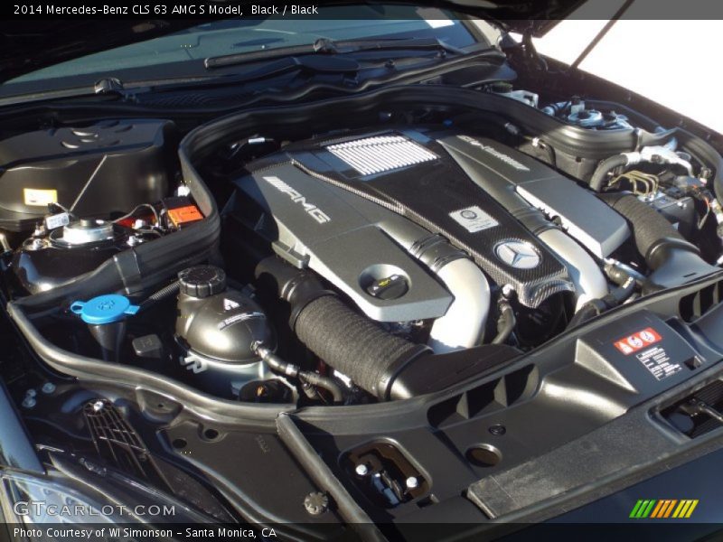  2014 CLS 63 AMG S Model Engine - 5.5 AMG Liter biturbo DOHC 32-Valve VVT V8