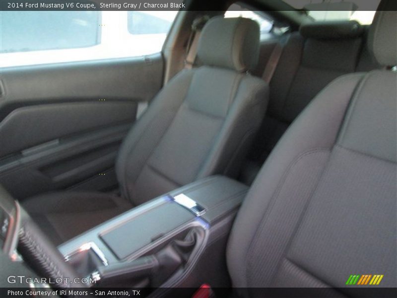 Sterling Gray / Charcoal Black 2014 Ford Mustang V6 Coupe