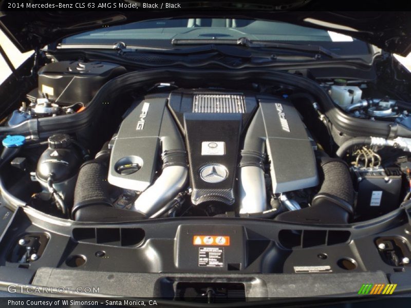  2014 CLS 63 AMG S Model Engine - 5.5 AMG Liter biturbo DOHC 32-Valve VVT V8