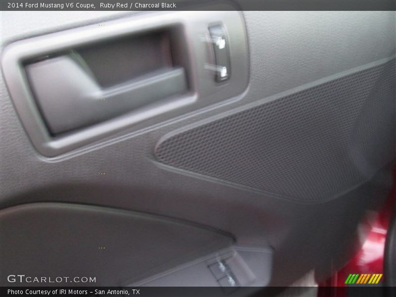 Ruby Red / Charcoal Black 2014 Ford Mustang V6 Coupe