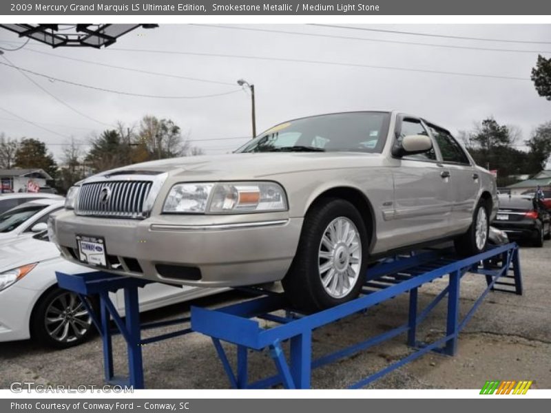 Smokestone Metallic / Medium Light Stone 2009 Mercury Grand Marquis LS Ultimate Edition