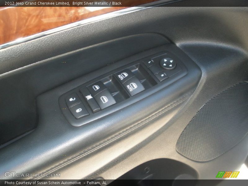Bright Silver Metallic / Black 2012 Jeep Grand Cherokee Limited