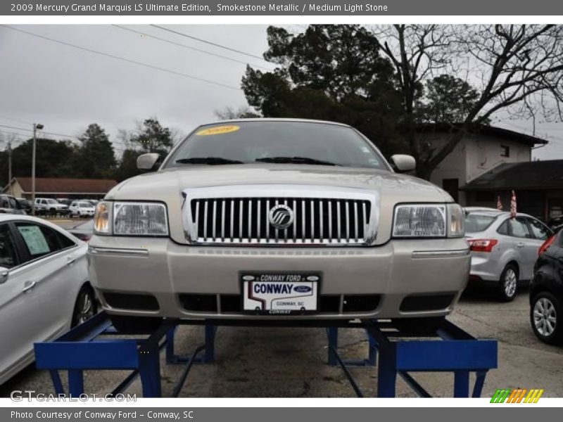 Smokestone Metallic / Medium Light Stone 2009 Mercury Grand Marquis LS Ultimate Edition