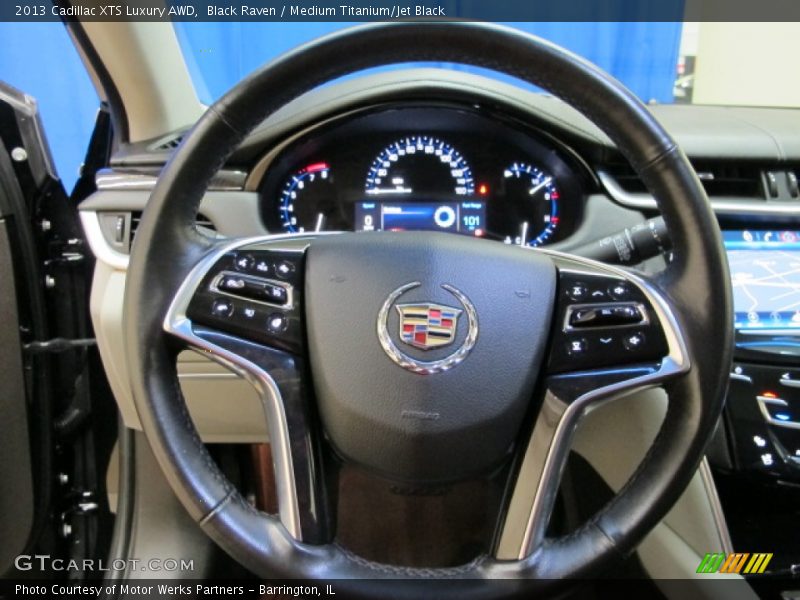 Black Raven / Medium Titanium/Jet Black 2013 Cadillac XTS Luxury AWD
