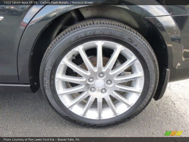 Carbon Flash Metallic / Morocco Brown 2009 Saturn Aura XR V6